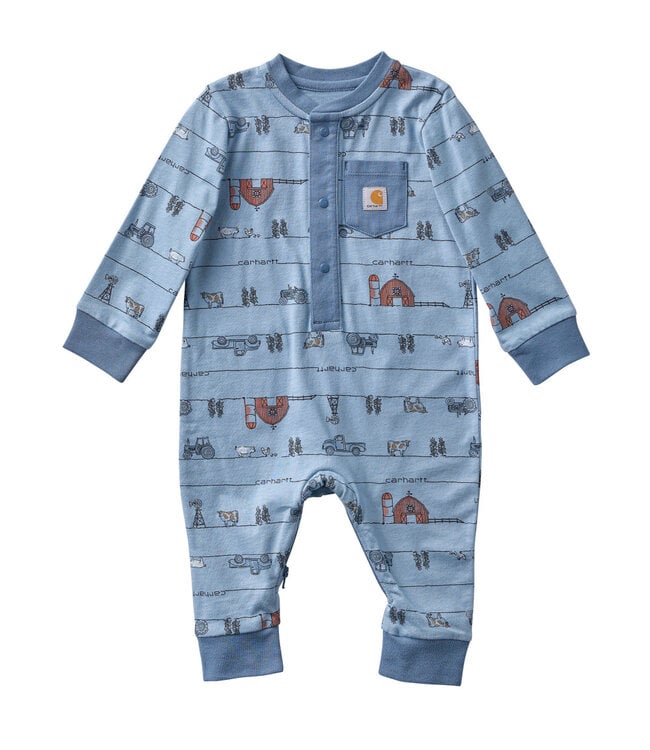 Carhartt Boy's Farm Print Coverall CM8786
