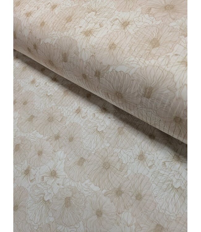 Alyssa May Design YD FT202510317 Dreamy Floral Wide  Rib Knit
