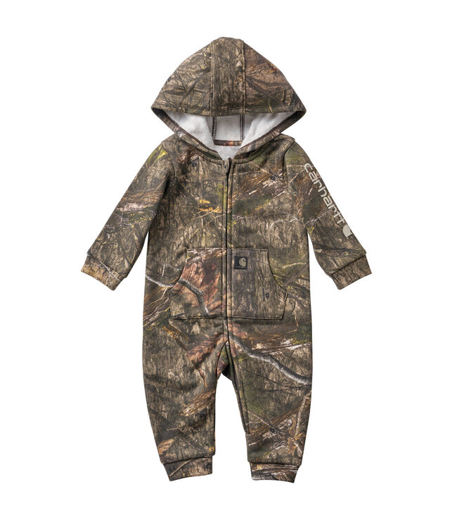Carhartt Boy's Zip-Front Hooded Camo Coverall CM8790
