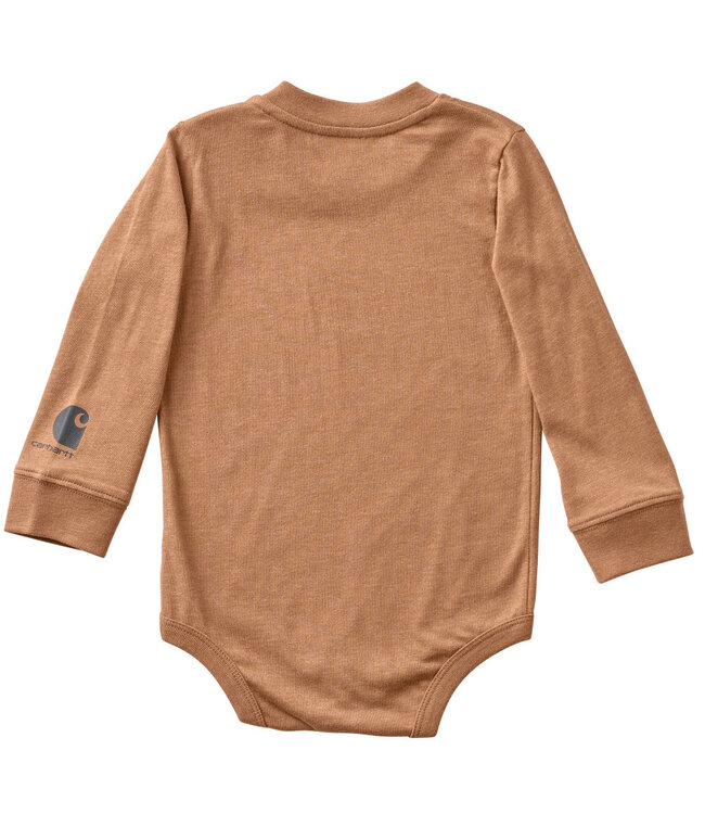 Carhartt Boy's Long-Sleeve Tractor Bodysuit CA6858