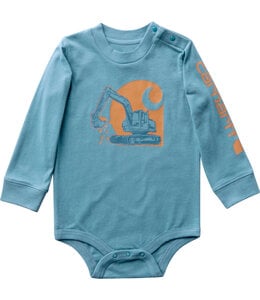 Carhartt Boy's Long-Sleeve Construction Bodysuit CA6857