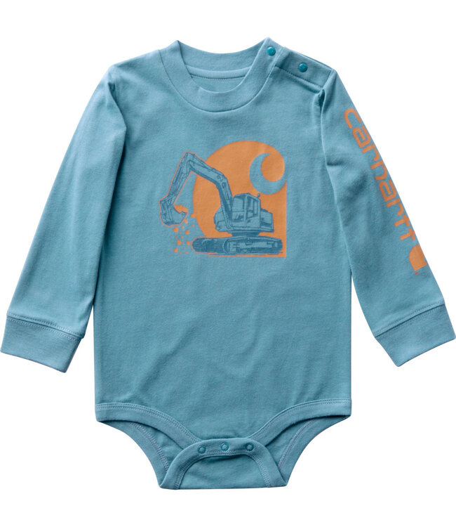 Carhartt Boy's Long-Sleeve Construction Bodysuit CA6857