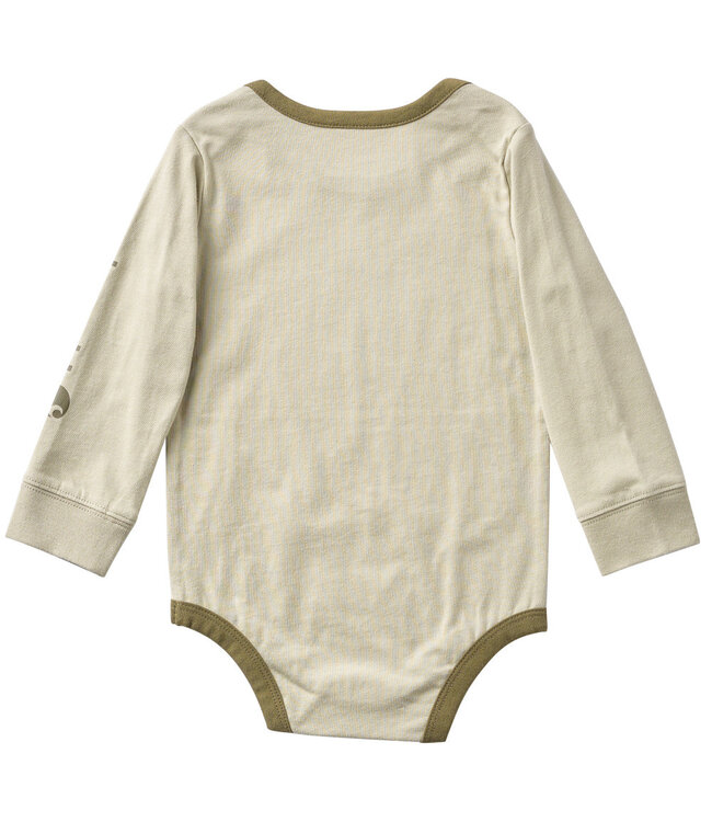 Carhartt Boy's Long-Sleeve Dog Bodysuit CA6853