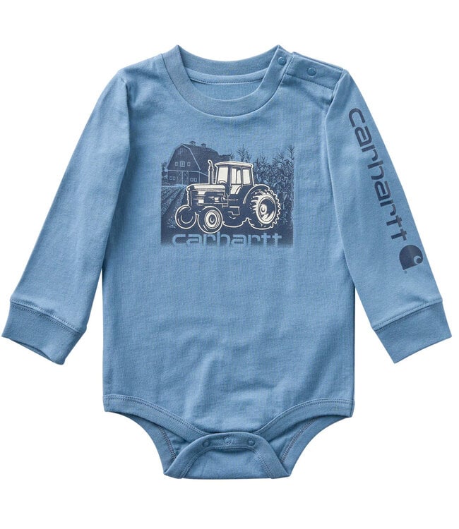 Carhartt Boy's Long-Sleeve Tractor Bodysuit CA6849uit