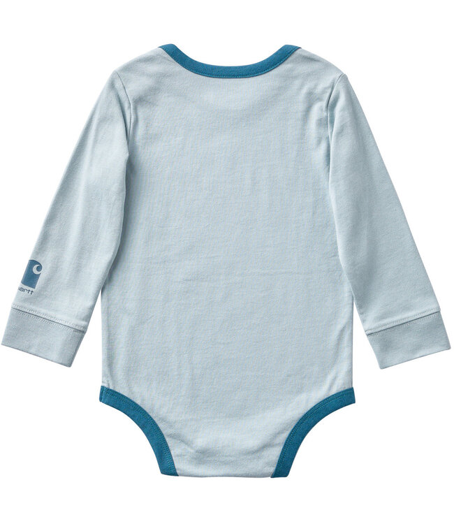 Carhartt Boy's Long-Sleeve Vehicle  Bodysuit CA6852