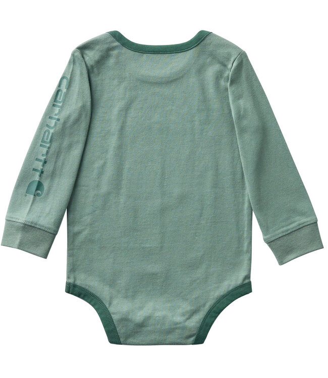 Carhartt Boy's Long-Sleeve Dog Bodysuit CA6855