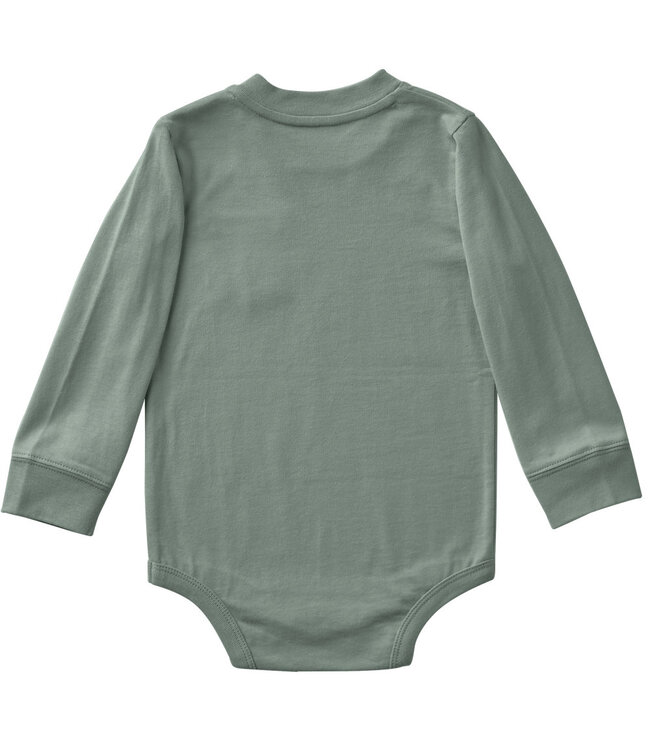 Carhartt Kid's Long-Sleeve Pocket Bodysuit CA5026