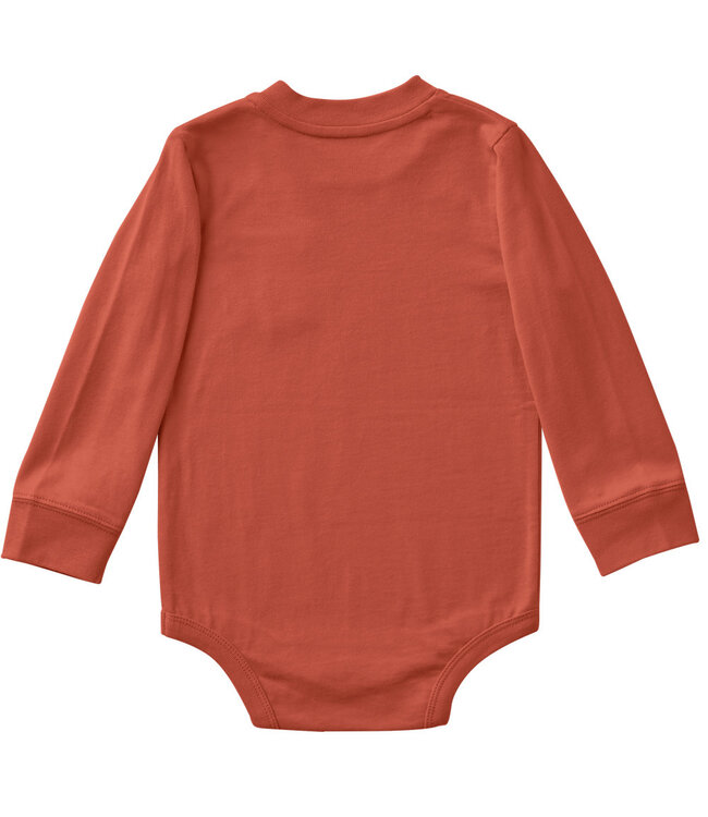 Carhartt Kid's Long-Sleeve Pocket Bodysuit CA5026