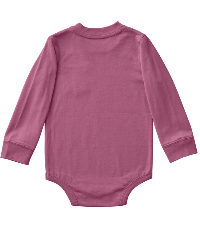 Carhartt Kid's Long-Sleeve Pocket Bodysuit CA5026