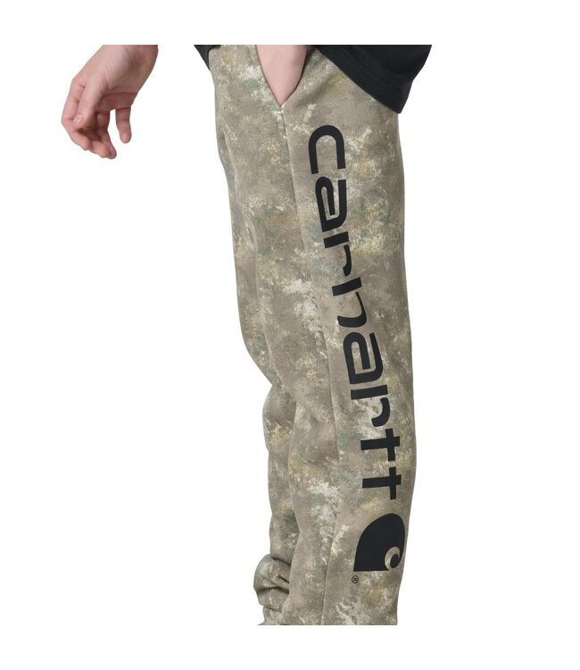 Carhartt Boy's Child Fleece Faded Camo Sweatpant CK8474