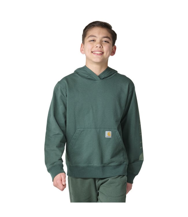 Carhartt Boy's Long-Sleeve Garment Dyed Sweatshirt CA6914