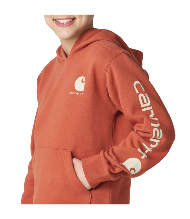 Carhartt Boy's Long-Sleeve Graphic Sweatshirt CA6908