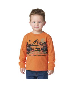 Carhartt Boy's Toddler Long-Sleeve Deer T-Shirt CA6872
