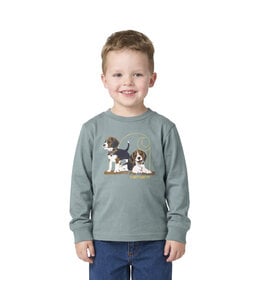 Carhartt Boy's Long-Sleeve Puppy T-Shirt CA6869