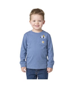 Carhartt Boy's Long-Sleeve Tool Pocket T-Shirt CA6866
