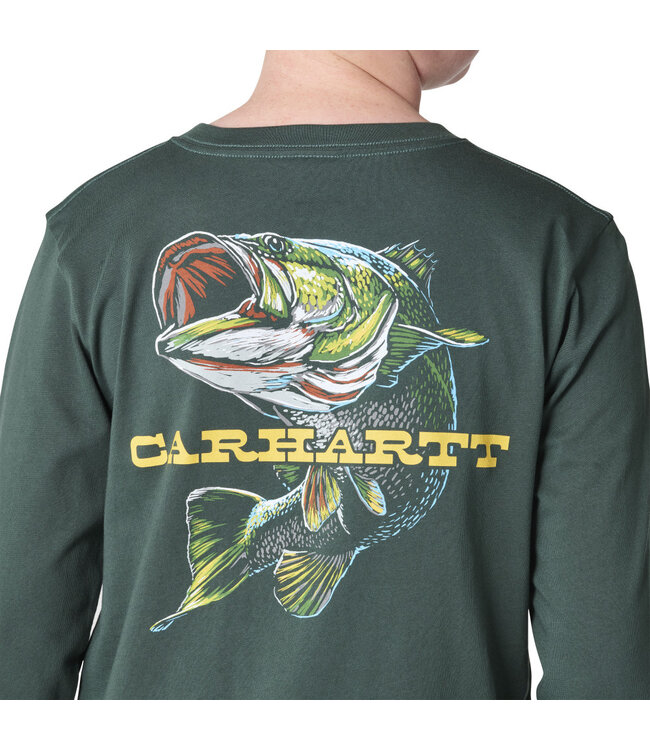 Carhartt Boy's Long-Sleeve Fishing Pocket T-Shirt CA6906