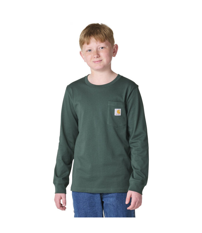 Carhartt Boy's Long-Sleeve Fishing Pocket T-Shirt CA6906