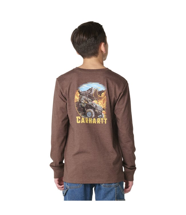 Carhartt Boy's Long-Sleeve Side by Side T-Shirt CA6903
