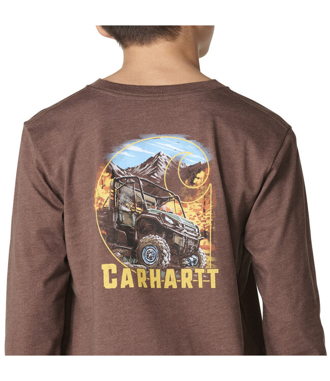 Carhartt Boy's Long-Sleeve Side by Side T-Shirt CA6903