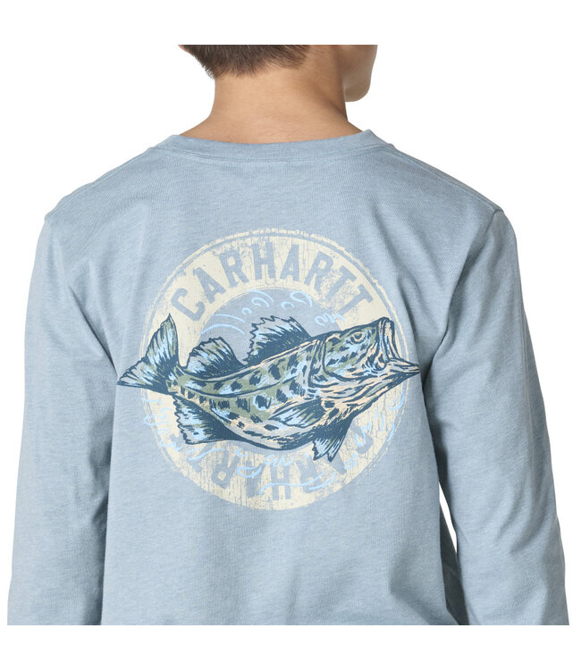 Carhartt Boy's Long-Sleeve Bass Pocket T-Shirt CA6902