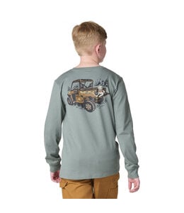 Carhartt Boy's Long-Sleeve Utility Vehicle Pocket T-Shirt CA6905
