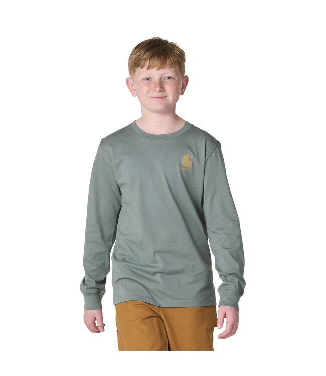 Carhartt Boy's Long-Sleeve Utility Vehicle Pocket T-Shirt CA6905