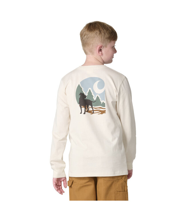 Carhartt Boy's Long-Sleeve "C" Dog Pocket T-Shirt CA6904