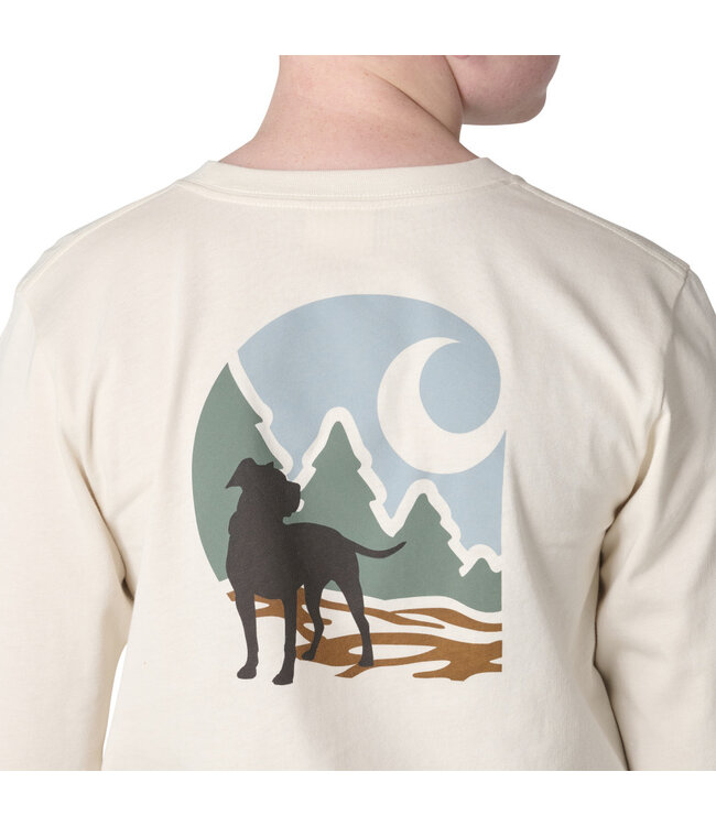 Carhartt Boy's Long-Sleeve "C" Dog Pocket T-Shirt CA6904