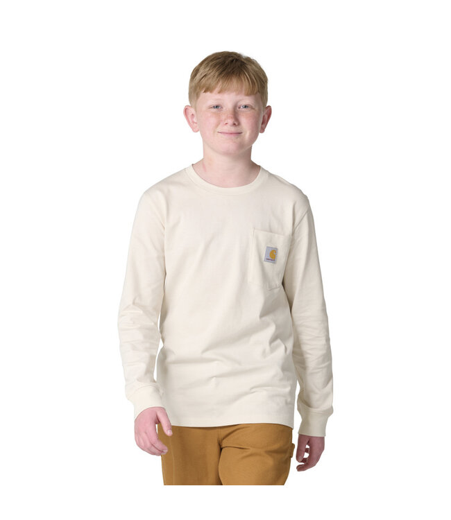 Carhartt Boy's Long-Sleeve "C" Dog Pocket T-Shirt CA6904