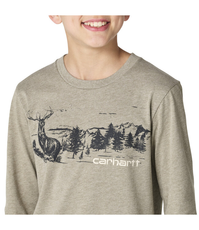 Carhartt Boy's Long-Sleeve Outdoor T-Shirt CA6900