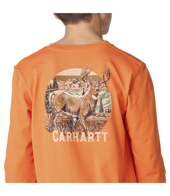 Carhartt Boy's Long-Sleeve Deer T-Shirt CA6899