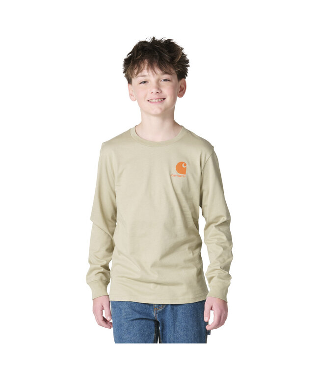 Carhartt Boy's Long-Sleeve Skull T-Shirt CA6897