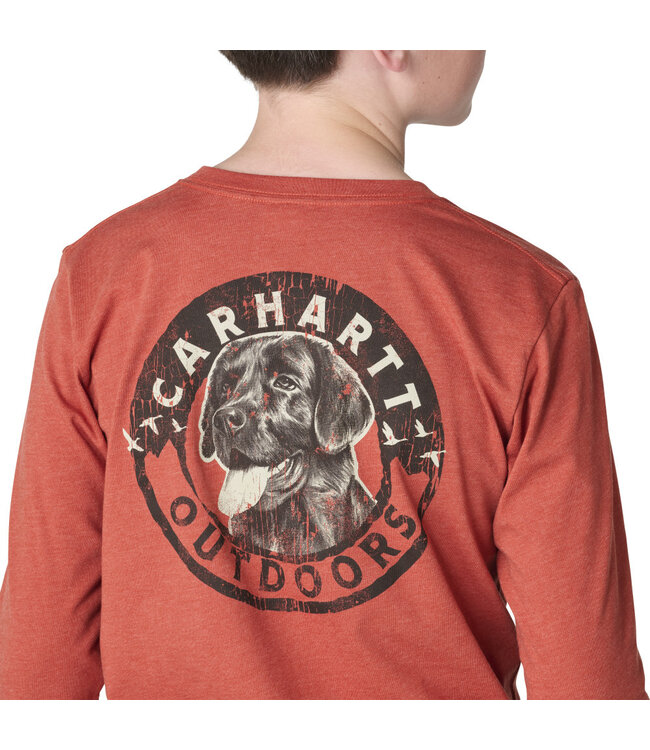 Carhartt Boy's Long-Sleeve Dog T-Shirt CA6889
