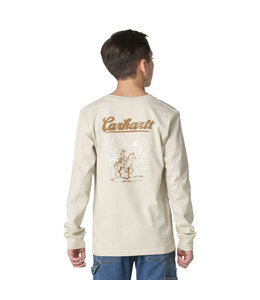 Carhartt Boy's Long-Sleeve Western Pocket T-Shirt CA6888