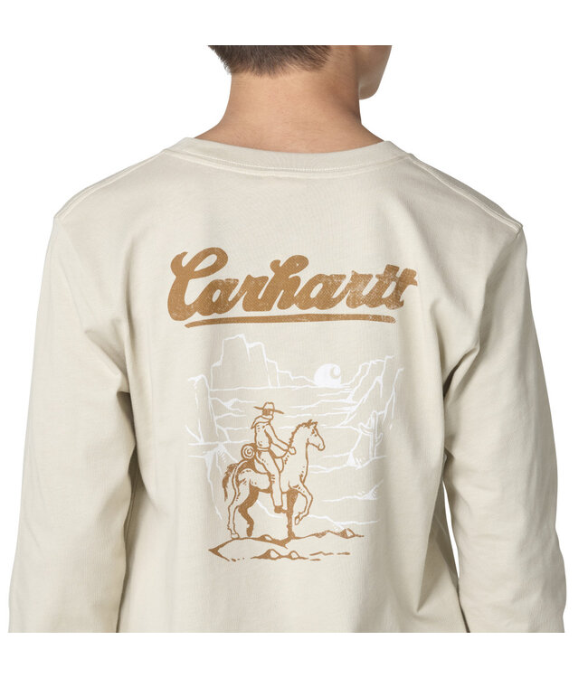 Carhartt Boy's Long-Sleeve Western Pocket T-Shirt CA6888