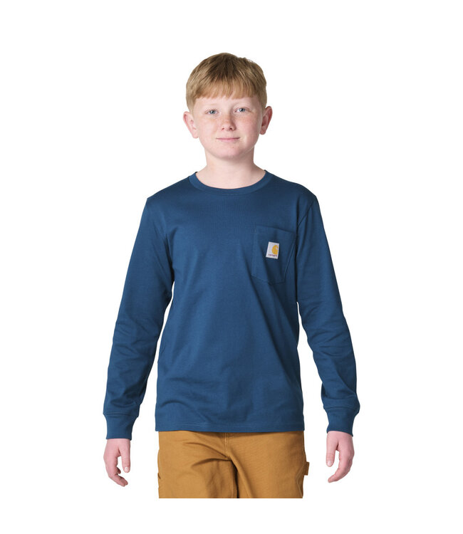 Carhartt Boy's Long-Sleeve Vehicle Pocket T-Shirt CA6891