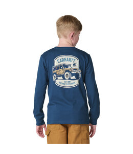 Carhartt Boy's Long-Sleeve Vehicle Pocket T-Shirt CA6891