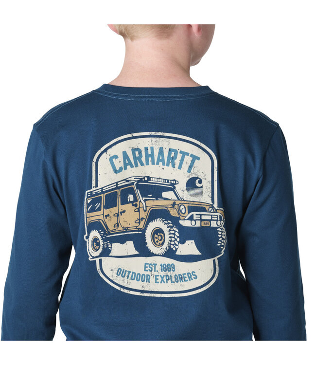 Carhartt Boy's Long-Sleeve Vehicle Pocket T-Shirt CA6891