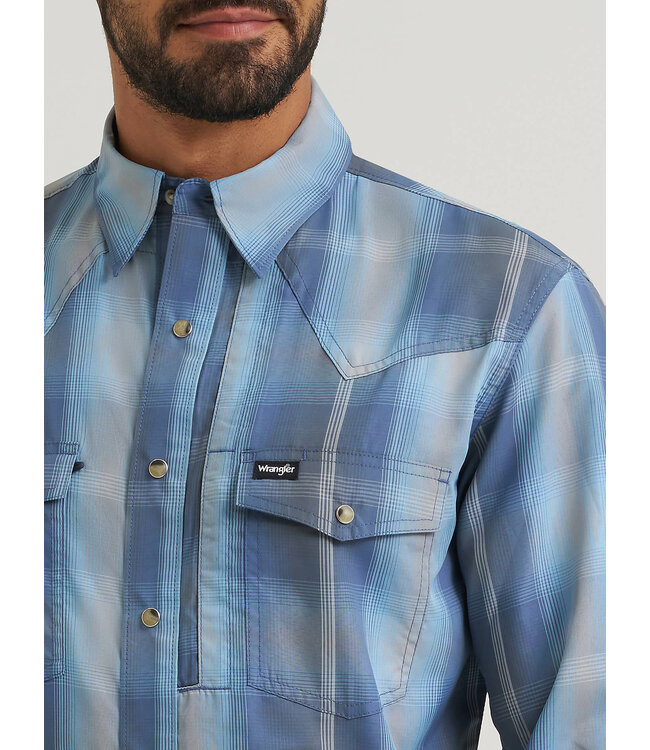Wrangler Men's All Terrain Gear Performance Plaid Shirt 112382399