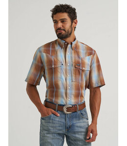 Wrangler Men's All Terrain Gear Performance Plaid Shirt 112382382