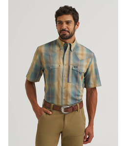 Wrangler Men's All Terrain Gear Performance Plaid Shirt 112382381