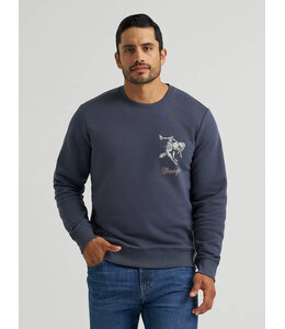 Wrangler Men's Bucking Rider Graphic Fleece Sweatshirt 112380291