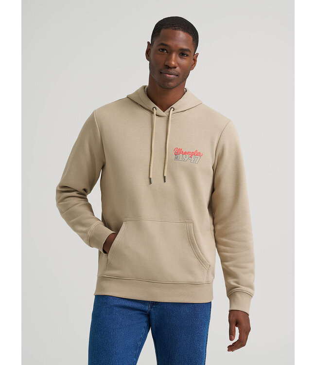 Wrangler Men's 1947 Back Logo Graphic Hoodie 112379564