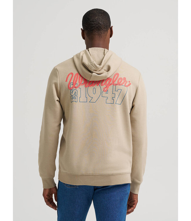 Wrangler Men's 1947 Back Logo Graphic Hoodie 112379564