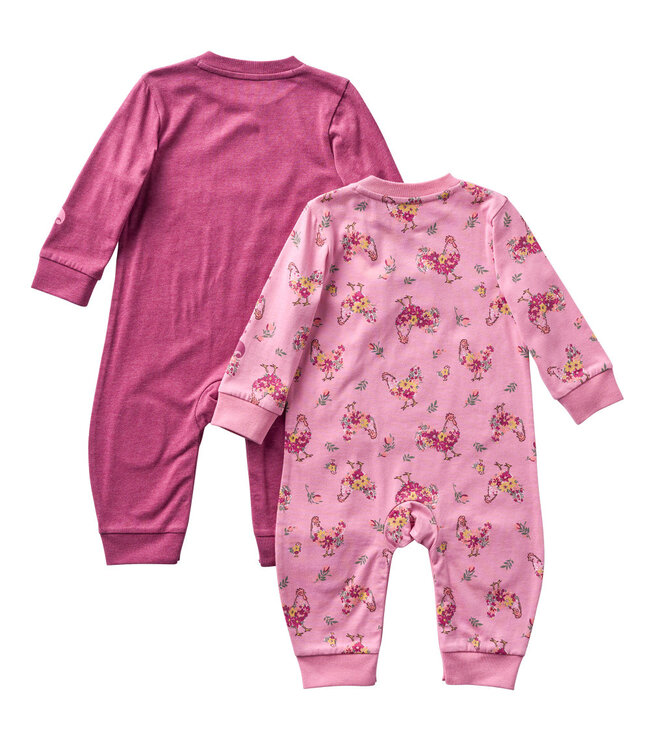 Carhartt Girl's Long-Sleeve Coverall 2pc Set CG7002