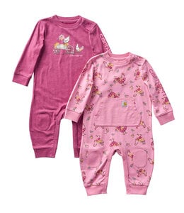 Carhartt Girl's Long-Sleeve Coverall 2pc Set CG7002