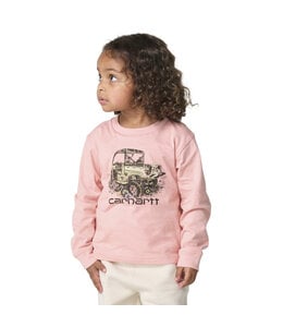 Carhartt Girl's Long-Sleeve Side By Side T-Shirt CA7214