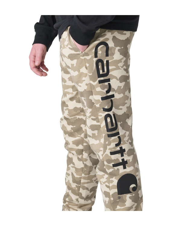 Carhartt Boy's Youth Fleece Camo Sweatpant CK8471