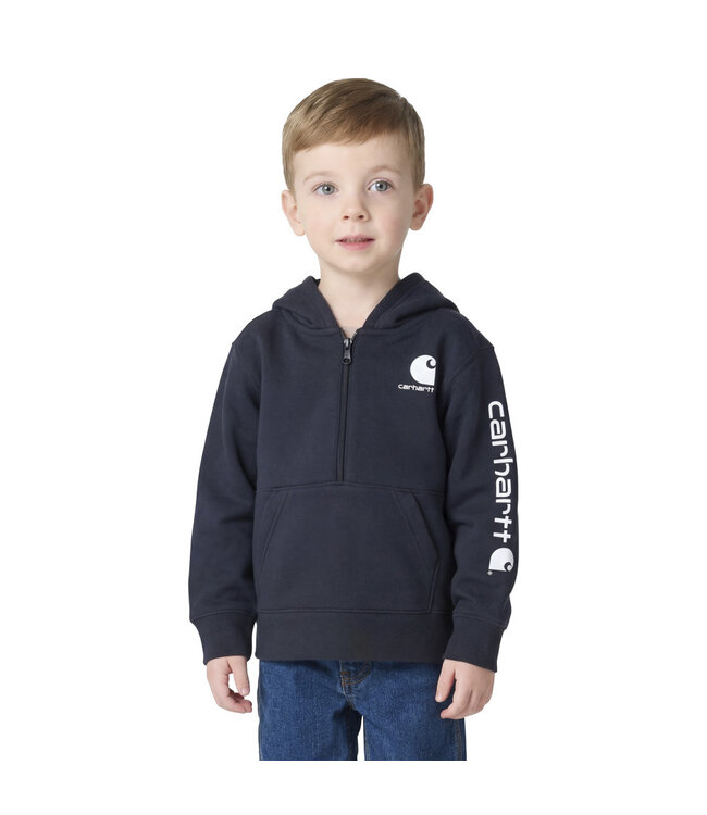 Carhartt Boy's Infant/Toddler Long-Sleeve Half-Zip Sweatshirt CA6873