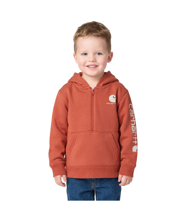 Carhartt Boy's Infant/Toddler Long-Sleeve Half-Zip Sweatshirt CA6873